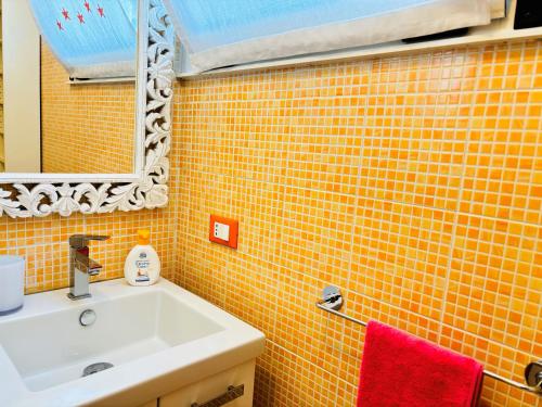 Et badeværelse på Isola Clara