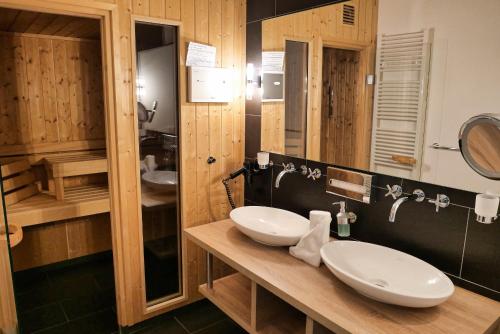 Koupelna v ubytování Resort Deichgraf Resort Deichgraf 31-12