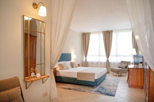 Posezení v ubytování BELVEDERE MONFERRATO Relais & Wellness