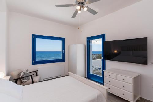 Postel nebo postele na pokoji v ubytování Seaside Serenity House