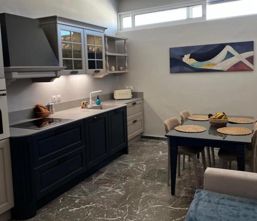Η κουζίνα ή μικρή κουζίνα στο Thouria Agora Suites 3