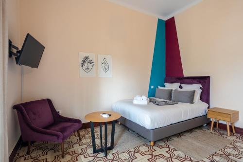 Postel nebo postele na pokoji v ubytování Junior Suite Balima I B43