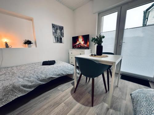 Postel nebo postele na pokoji v ubytování Apartment FLIXI III Zentral & Komfortabel