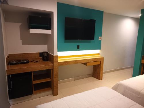 Μια τηλεόραση ή/και κέντρο ψυχαγωγίας στο Hotel Kavia Mazatlán