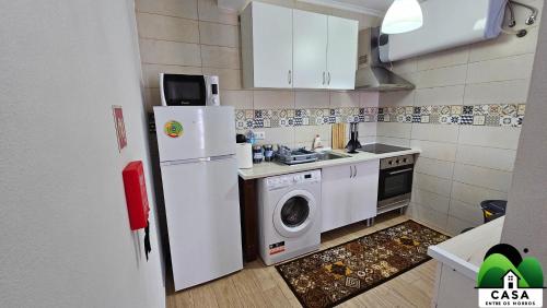 Kuchyň nebo kuchyňský kout v ubytování Casa entre os Morros RRAL nº 4522