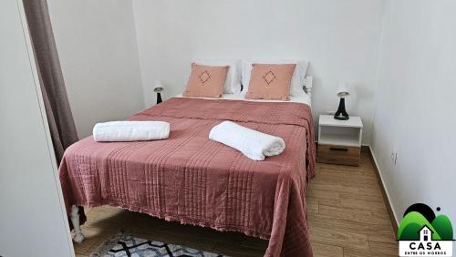 Postel nebo postele na pokoji v ubytování Casa entre os Morros RRAL nº 4522