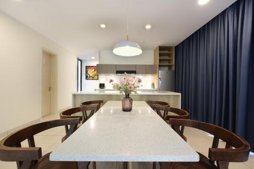 Posezení v ubytování Biệt thự nghỉ dưỡng - Oceanami Villa Beach Resort