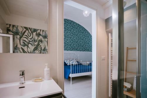 Koupelna v ubytování Residenza Delle Sirene