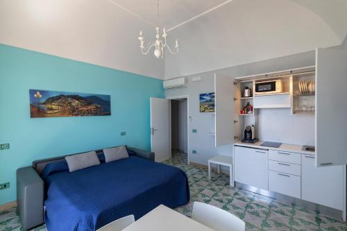 Η κουζίνα ή μικρή κουζίνα στο Apartments Amalfi Design Sea View accessible by 250 steps