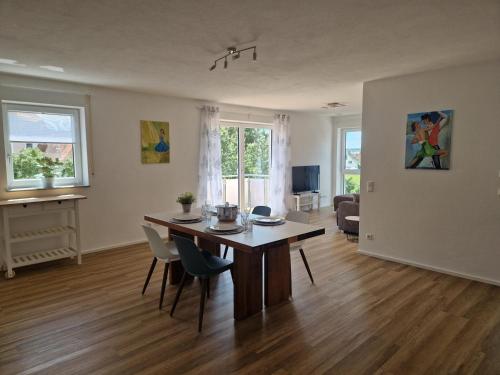 Μια τηλεόραση ή/και κέντρο ψυχαγωγίας στο Apartements WaWohnen