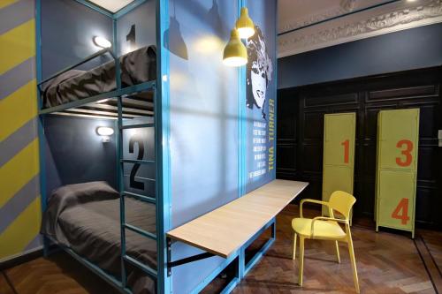 Zona de estar de Play Hostel Garden