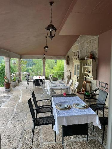 Χώρος καθιστικού στο Quinta de VillaSete