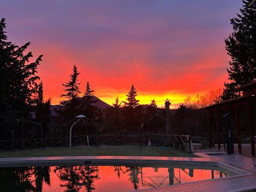 Amanecer o atardecer desde el hostal o pensión o alrededores