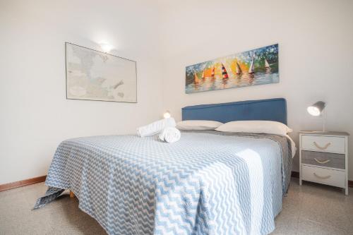 Katil atau katil-katil dalam bilik di Casa Masini San Teodoro