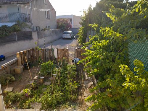 En have udenfor Maison individuelle avec jardin