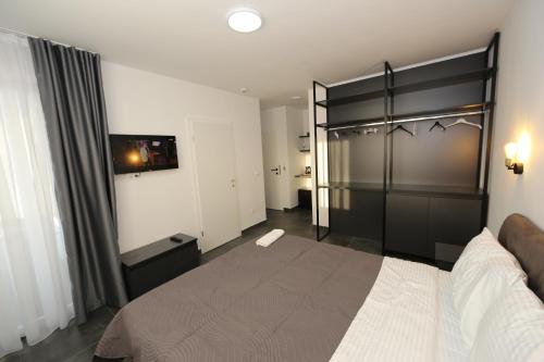 Postel nebo postele na pokoji v ubytování Villa Elif