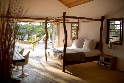 Giường trong phòng chung tại Villa Paz - La Villa Group
