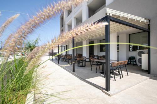 Balkoni atau teres di Selini Suites & Waterpark