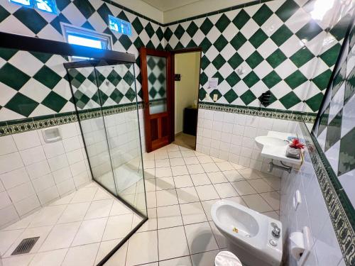 Salle de bains dans l'établissement Mburucuyá Hotel Boutique