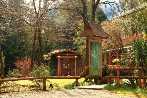Un jardín fuera de Espacio y Tiempo Hotel de Montaña