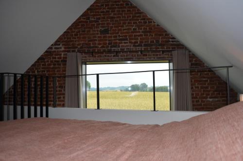 Cama o camas de una habitación en Gasthof 't Neutensveld