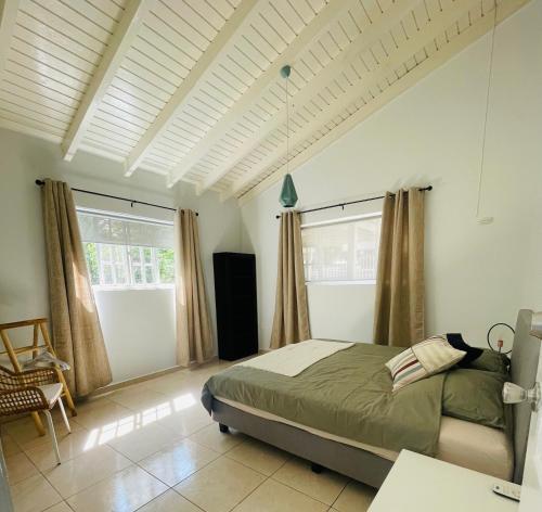 Ένα ή περισσότερα κρεβάτια σε δωμάτιο στο Mini Resort Kaya Verdi