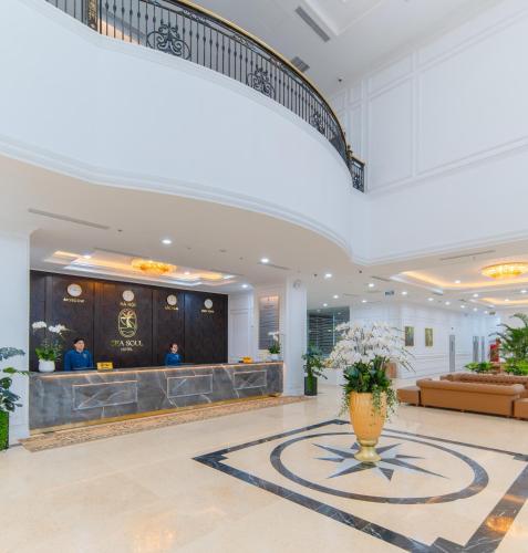 Лобби или стойка регистрации в Sea Soul Hotel