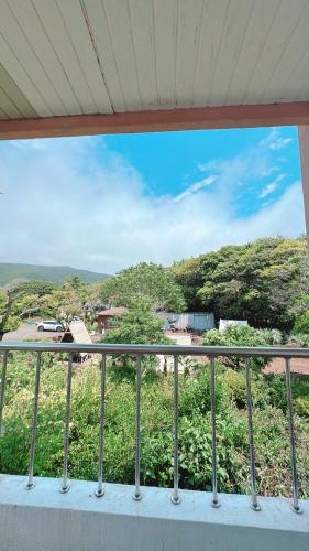 a view from the balcony of a house at Garden in Jeju 201 in Seogwipo