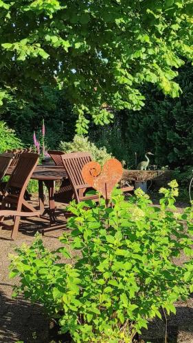 Gambar di galeri bagi gîte au jardin romantique pour 2 personnes di Langensoultzbach