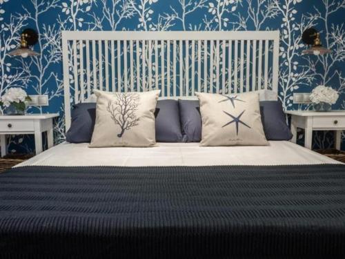 En eller flere senge i et værelse på 0340 Apartment in Vilanova de Arousa