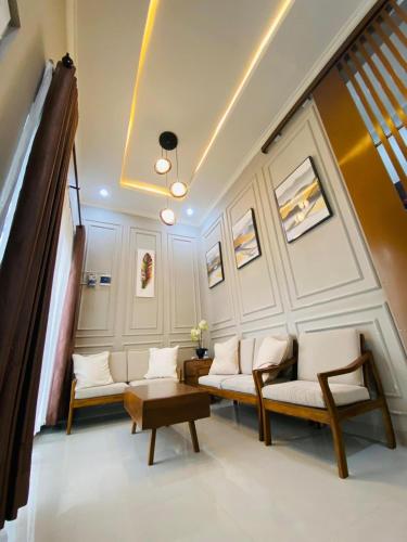Гостиная зона в Lulu's Guest House