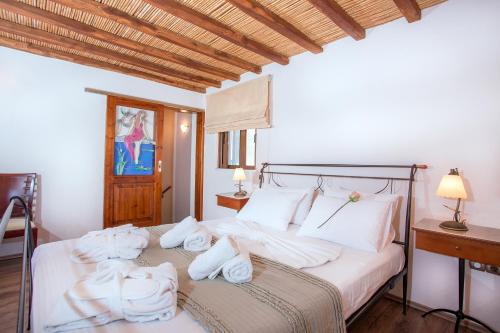 Ένα ή περισσότερα κρεβάτια σε δωμάτιο στο Villa d'amour