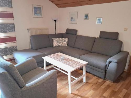 Χώρος καθιστικού στο Ferienwohnung Bethke
