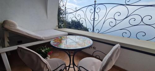 Balkón nebo terasa v ubytování Albergo La Conca Azzurra