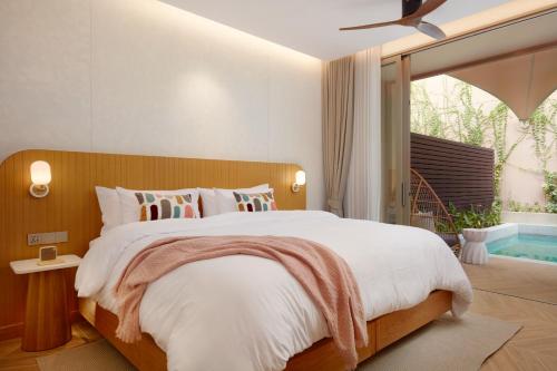 Cama o camas de una habitación en Marasca Samui - Small Luxury Hotels of the World