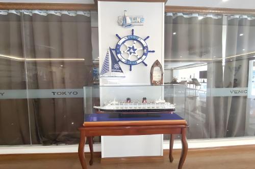 Koupelna v ubytování Ferrymar Hotel Iloilo