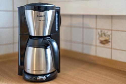 Kemudahan buat kopi dan teh di Ferienwohnung Schneider