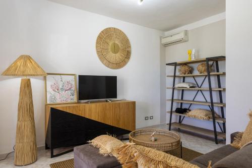 TV a/nebo společenská místnost v ubytování Galivilla - IsulaTravel
