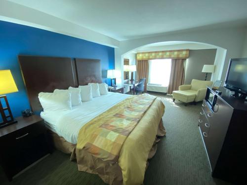 Cama o camas de una habitación en Comfort Inn Conover-Hickory