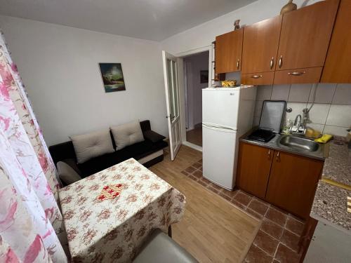 Η κουζίνα ή μικρή κουζίνα στο Apartments Misa Lake View