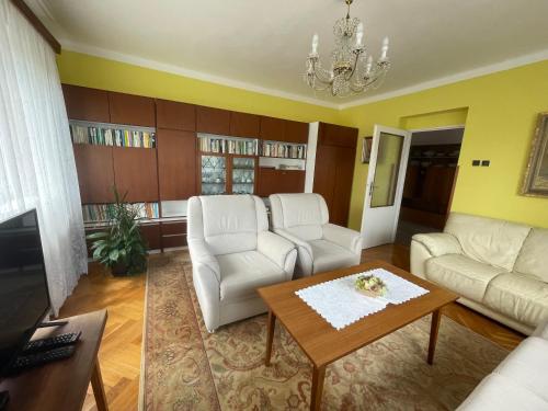Zona de estar de apartman pro 4 osoby