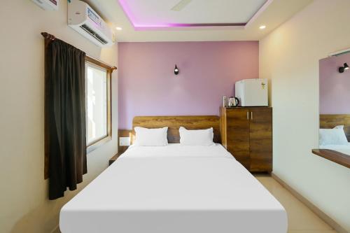 Katil atau katil-katil dalam bilik di Hotel O Blue Sagar