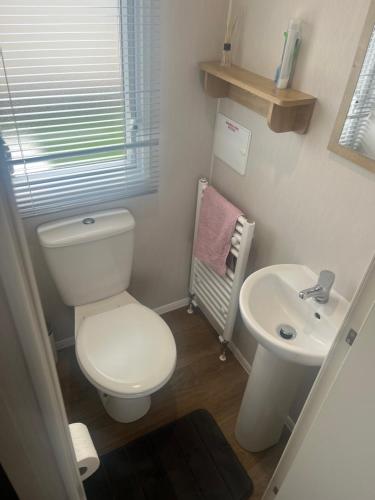 Et badeværelse på Arthurs Pad WB