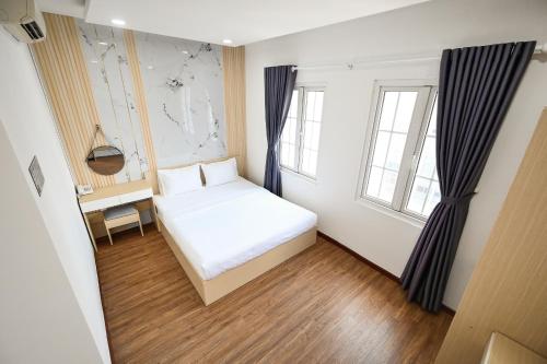 Sunrise Airport Hotelにあるベッド