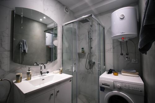 Un baño de Apartment Sabac