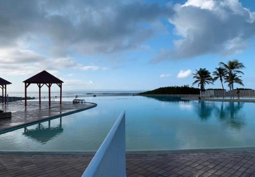 Piscina en o cerca de Studio Hibiscus Anse des rochers Saint Francois