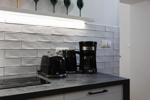 Dapur atau dapur kecil di BC7 Apartments