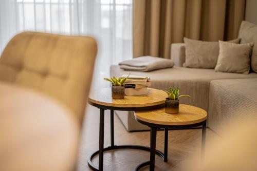 Część wypoczynkowa w obiekcie Apartamenty przy Plaży - Posesja Plażowa by POSESJA APARTAMENTY
