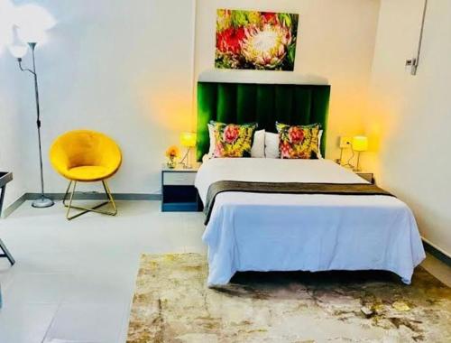 Postel nebo postele na pokoji v ubytování Private Pelican Corner