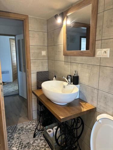 Ένα μπάνιο στο Apartmány u strýka